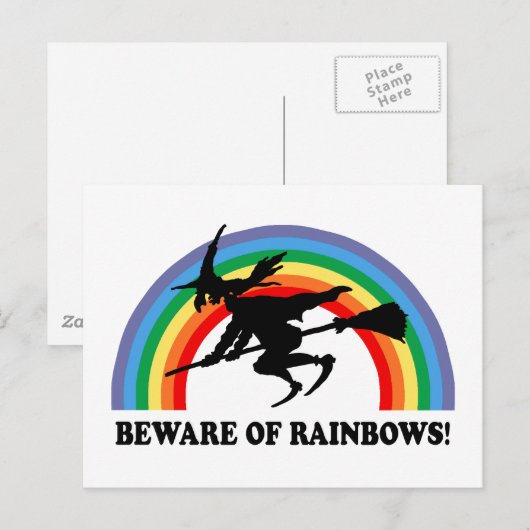 邪悪な魔女 ポストカード (正面/裏面)