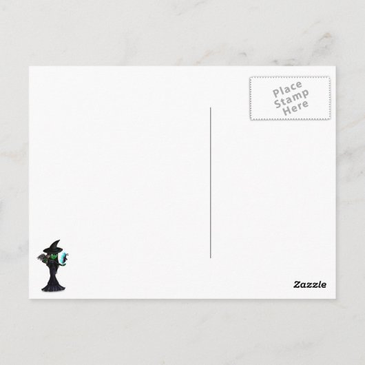 邪悪な魔女 ポストカード (裏面)