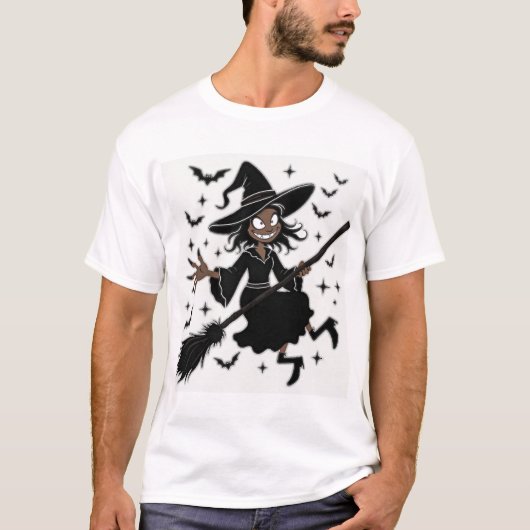 邪悪な魔女 Tシャツ (正面)