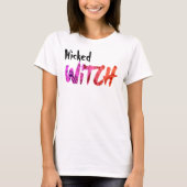 邪悪な魔女 Tシャツ (正面)