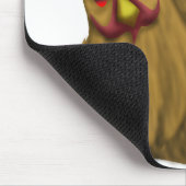 邪悪な鶏のマウスパッド マウスパッド (コーナー)