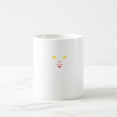 邪悪な黒猫のダークシジル ゴシックメタルアート コーヒーマグカップ (中央)