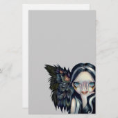 "邪悪な"文房具を話さないで下さい 便箋 (正面/裏面)