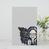 "邪悪な"文房具を話さないで下さい 便箋 (スタンド正面)