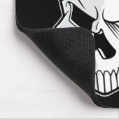 邪悪なBlood Red眼球のスカル マウスパッド (コーナー)