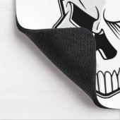 邪悪なBlood Red眼球のスカル マウスパッド (コーナー)