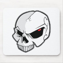 邪悪なBlood Red眼球のスカル