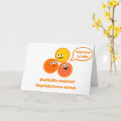 邪悪なMRSA カード (黄色い花)