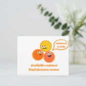 邪悪なMRSA ポストカード (スタンド正面)