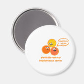 邪悪なMRSA マグネット (正面/裏面)