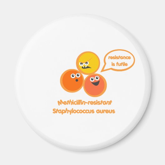邪悪なMRSA マグネット (正面)
