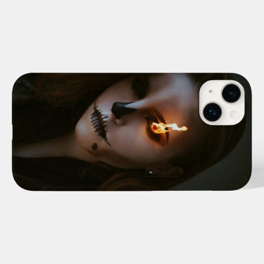 邪悪なOne iPhone / iPadケース Case-Mate iPhoneケース (裏面 (横))