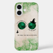 邪悪に魅了されたエメラルドアイiPhoneケース Case-Mate iPhoneケース (裏面)