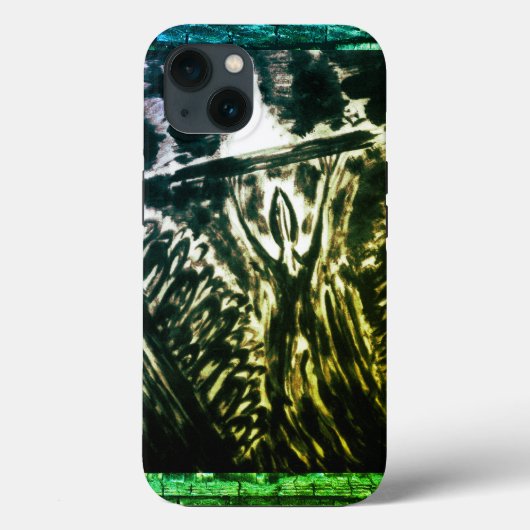 邪悪を遠ざけるポスター Case-Mate iPhoneケース (裏面)