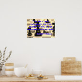 邪悪vsグッドメンエドムンドバーク引用文 ポスター (キッチン)