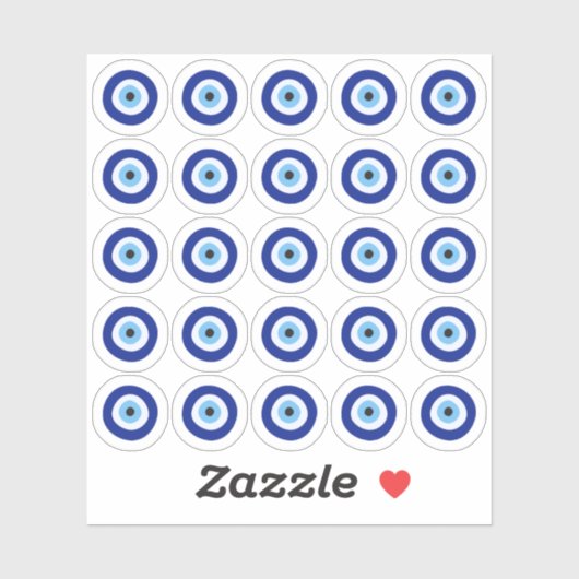 邪眼から幸運 スピリチュアルな保護 プランナー シール (シート)