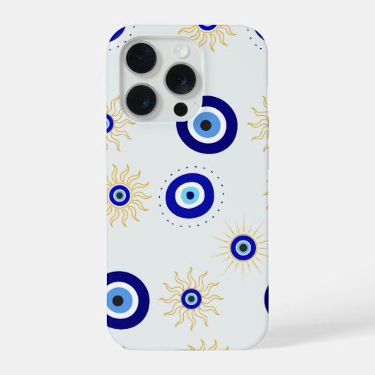 邪眼のシンボル iPhoneケース (裏面)