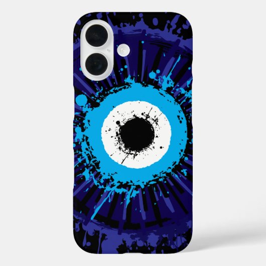 邪眼プロテクション Case-Mate iPhoneケース (裏面)