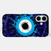 邪眼プロテクション Case-Mate iPhoneケース (裏面 (横))