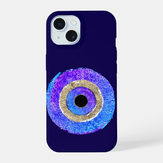邪眼 iPhone 15 カバー (裏面)