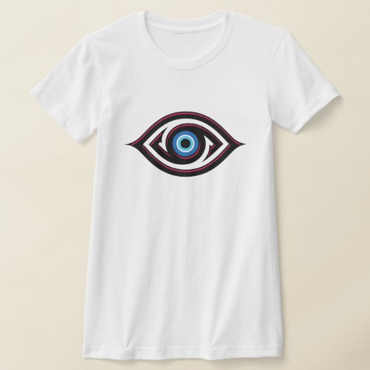 邪眼Tシャツ Tシャツ (レイダウン)