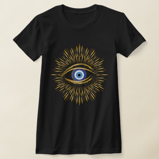 邪眼Tシャツ Tシャツ (レイダウン)