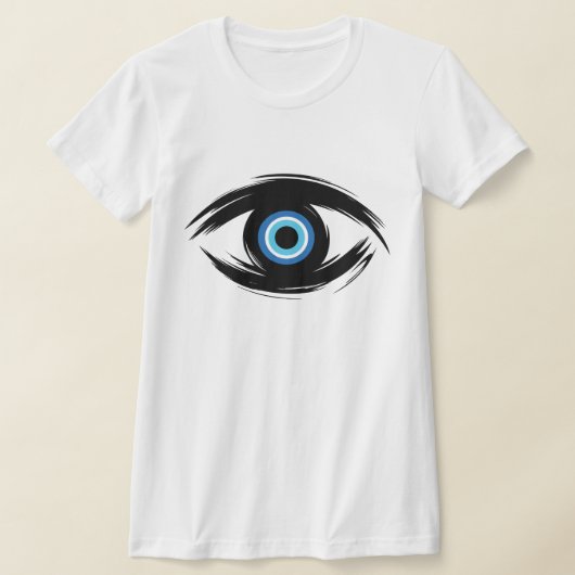 邪眼Tシャツ Tシャツ (レイダウン)