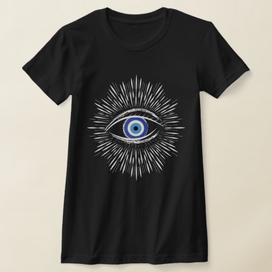 邪眼Tシャツ Tシャツ (レイダウン)
