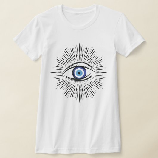 邪眼Tシャツ Tシャツ (レイダウン)