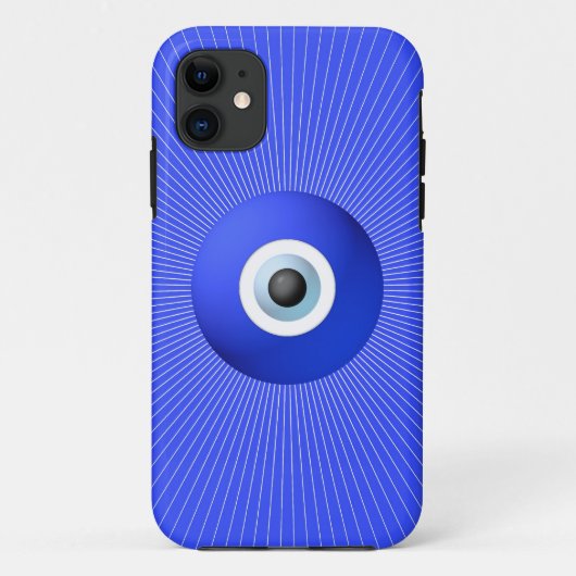 邪視から守るお守り Case-Mate iPhoneケース (裏面)