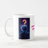 邪魔しないおもしろマグカップ コーヒーマグカップ (左)