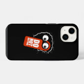 邪魔しないでください.b iPhoneケース (裏面横)