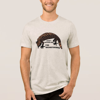 邪魔しないでね、今モンスター中だよ！ トライブレンドＴシャツ