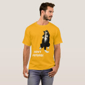 邪魔しないで寝る猫Tシャツ Tシャツ (正面フル)