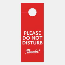 邪魔しないで ドアノブサイン