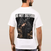 邪魔しないで Tシャツ (裏面)
