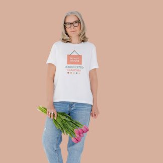 邪魔しない – おばあちゃんTシャツ Tシャツ