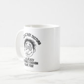 [邪魔しない] コーヒーマグカップ (正面左)
