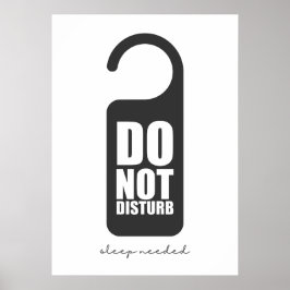 邪魔しない ポスター