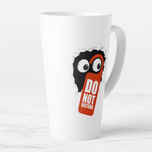 邪魔しない.b カフェラテマグ (右アングル)