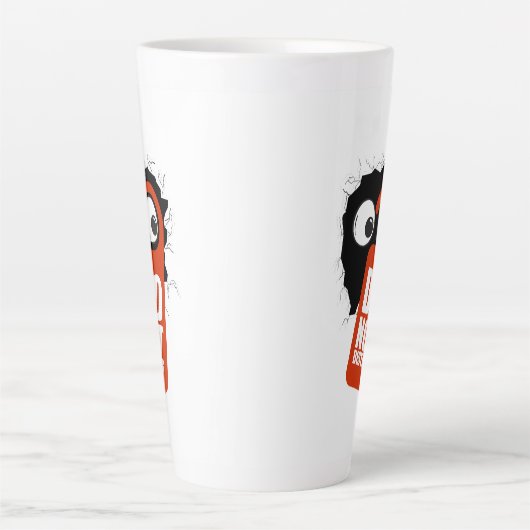 邪魔しない.b カフェラテマグ (正面)