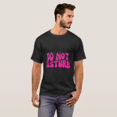 邪魔しない Tシャツ (正面フル)