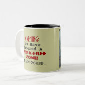 邪魔するな！ ツートーンマグカップ (正面左)