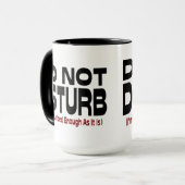 邪魔するな – 私は十分に動揺している マグカップ (正面左)