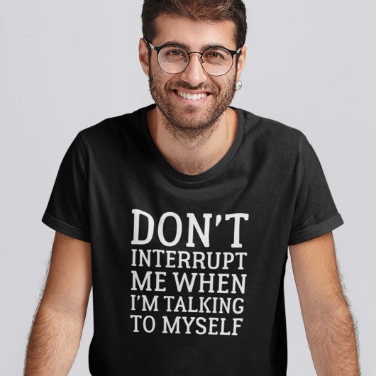 邪魔をするな Tシャツ