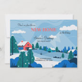 郊外の休日引っ越しのお知らせ シーズンカード (正面)