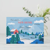 郊外の休日引っ越しのお知らせ シーズンカード (スタンド正面)