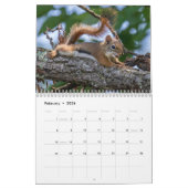 郊外の夏 カレンダー (2月 2026)