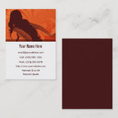 郊外の日の出のプロフィールの名刺 名刺 (正面/裏面)