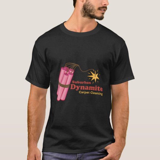 郊外ダイナマイトカーペットクリーニング Tシャツ (正面)